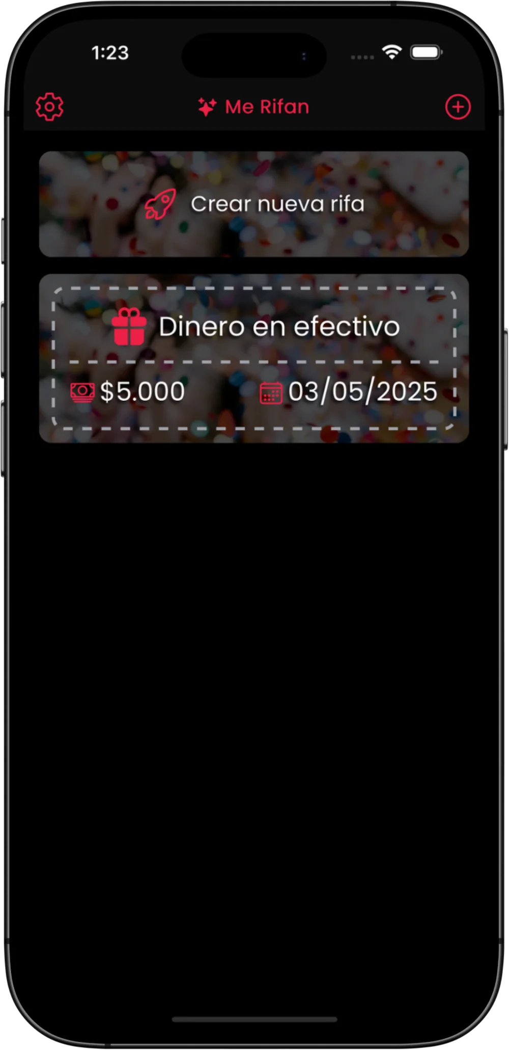 Captura de la App